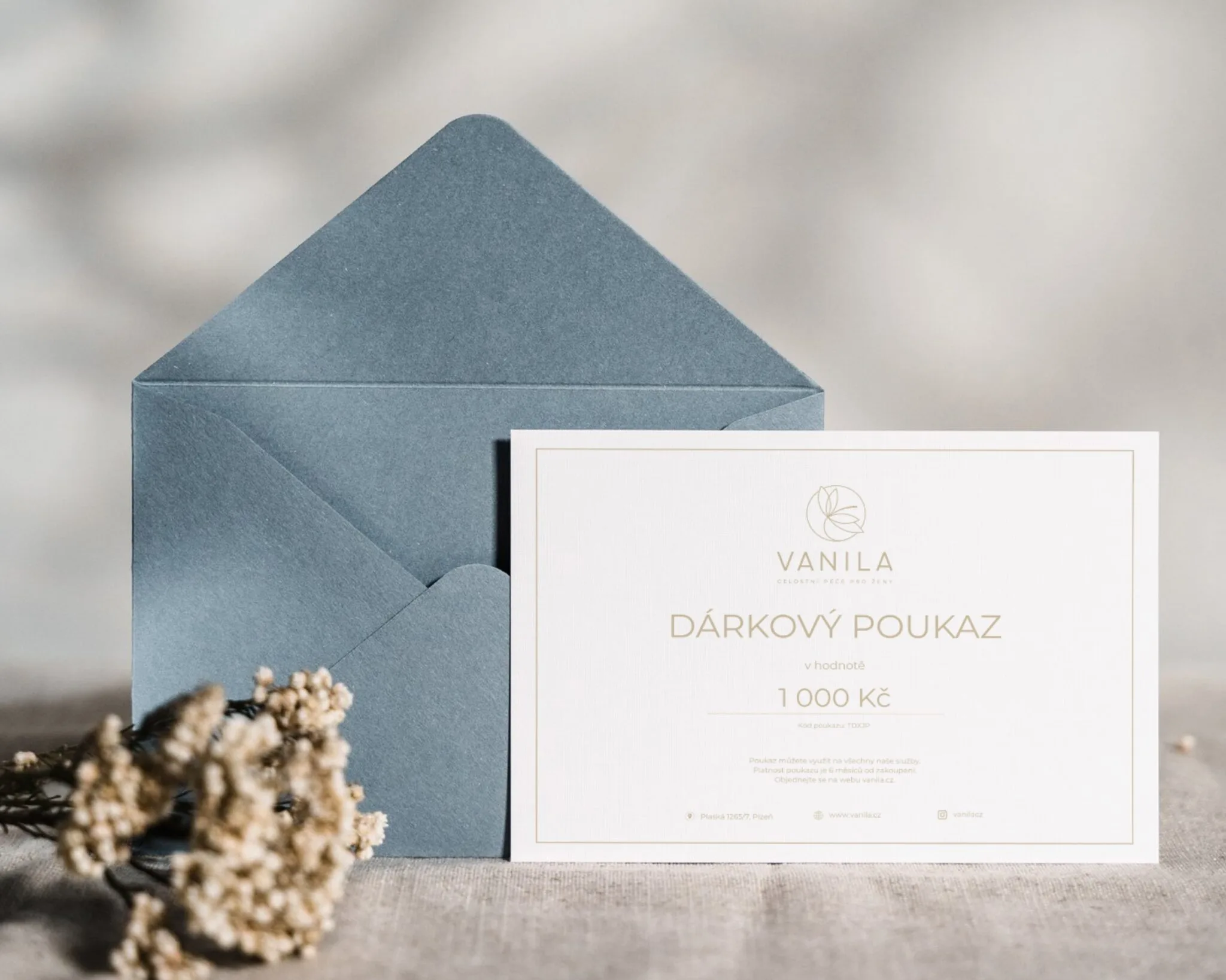 Dárkový poukaz Vanila